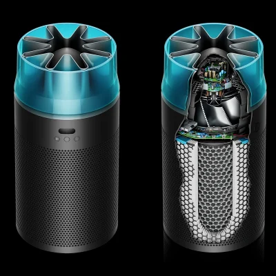 تصفیه کننده هوا خانگی دایسون مدل HushJet Compact HJ10 - تصویر 3