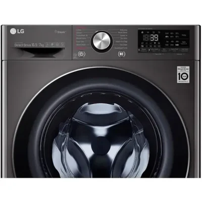 ماشین لباسشویی و خشک‌کن ال جی 10.5 کیلویی مدل V9 WDV9142BRP - تصویر 5